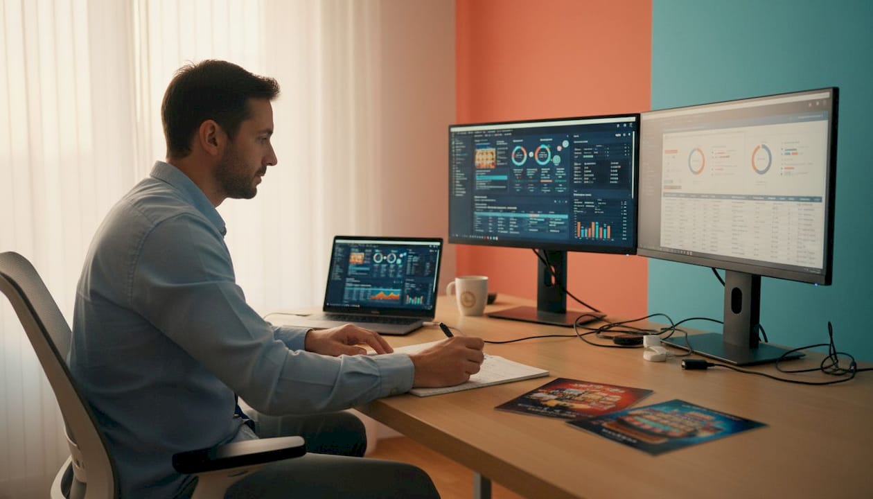 SEO specialist analyzing casino site crawl issues